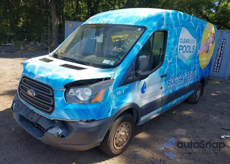 2016 Ford Transit-250 z USA, uszkodzony, nr VIN 1FTYR2CM3GKA19465